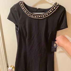 Tommy Hilfiger Black embellished dress NWT